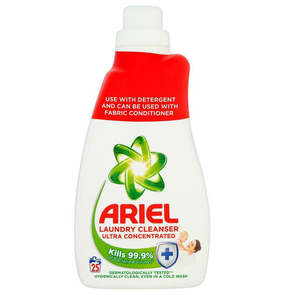 Ariel-Laundry-Cleanser-Ultra-Concentrated-25-Washes-1-Litre Ariel-Laundry-Cleanser-Ultra-Concentrated-25-Washes-1-Litre